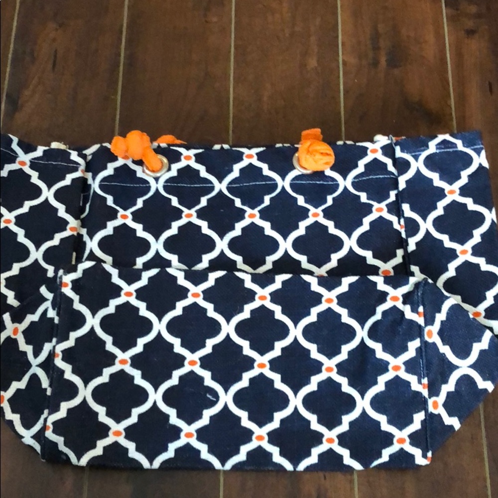 Navy Blue Tote/Beach Bag